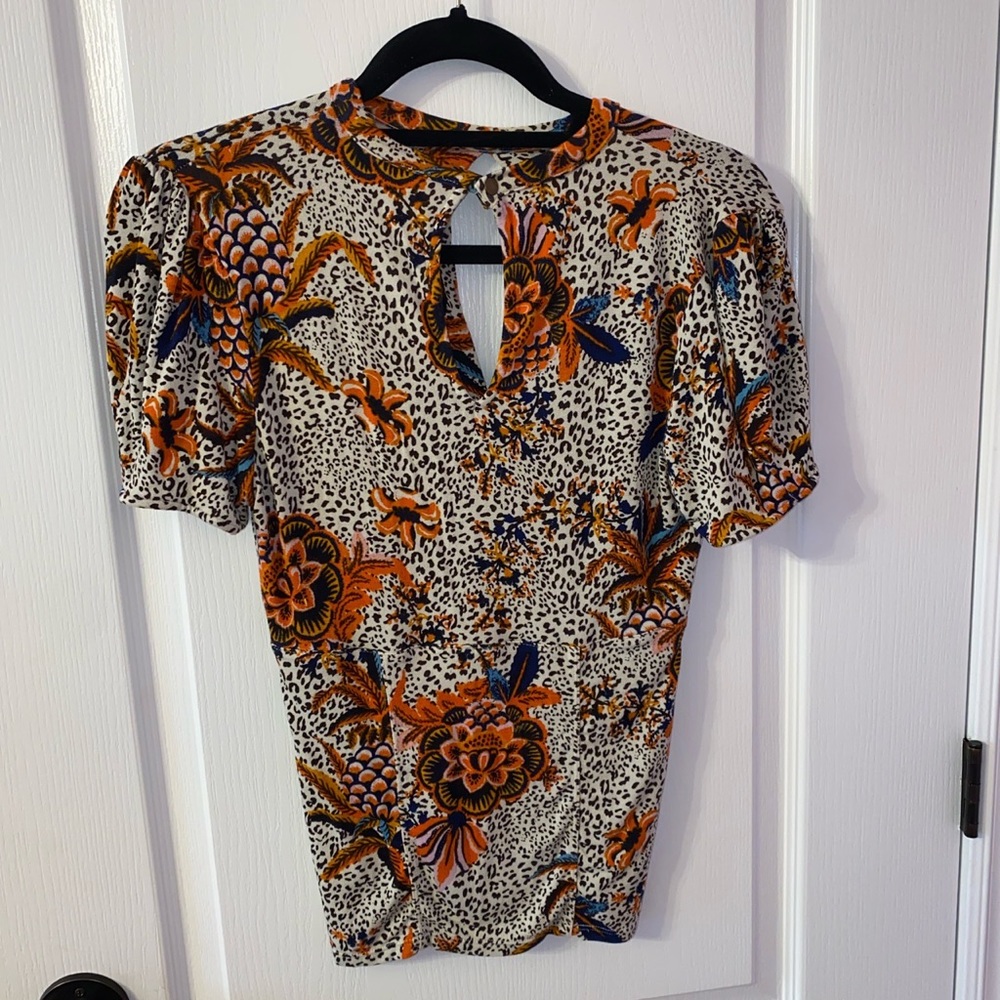 Free people blouse tee shirt